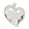 Sterling Silver Grandma Heart Charm Pendant Jewelry 20mm x 22mm